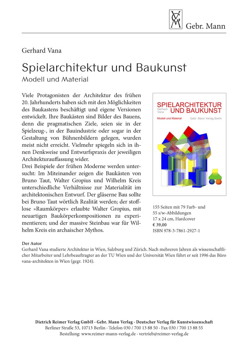 Pr&auml;zisionsarchitektur